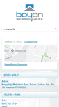 Mobile Screenshot of boyeninsaat.com