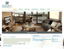 Tablet Screenshot of boyeninsaat.com